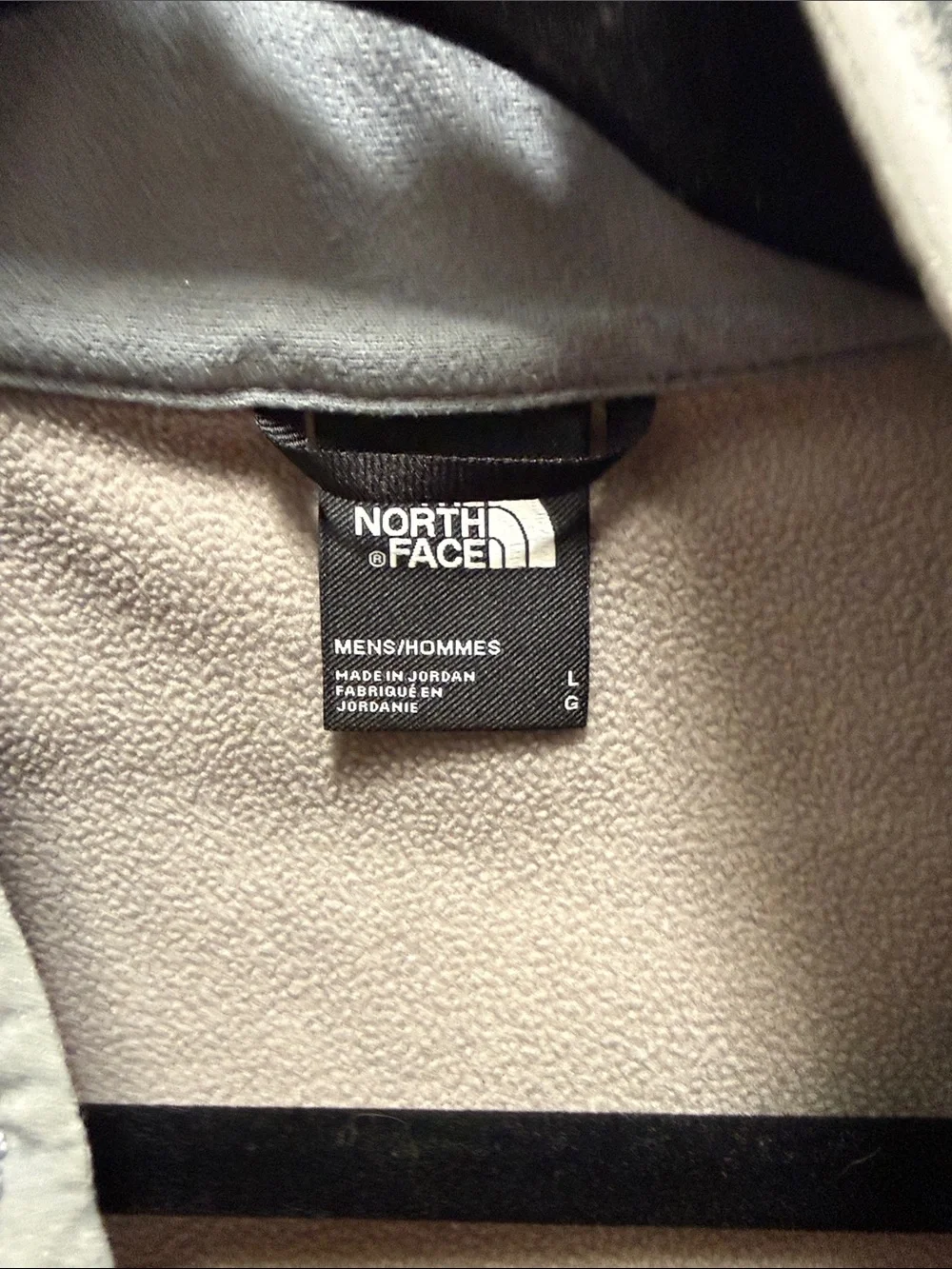 The North Face Men’s Heather Gray Lightweight Full-Zip Jacket